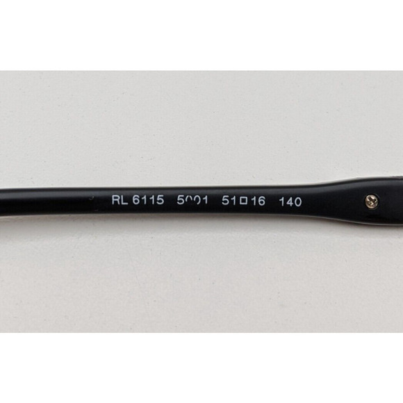 🕶️Ralph Lauren RL6115 5001 Eyeglasses 51/16 140 /KAD334🕶️ - Picture 5 of 10